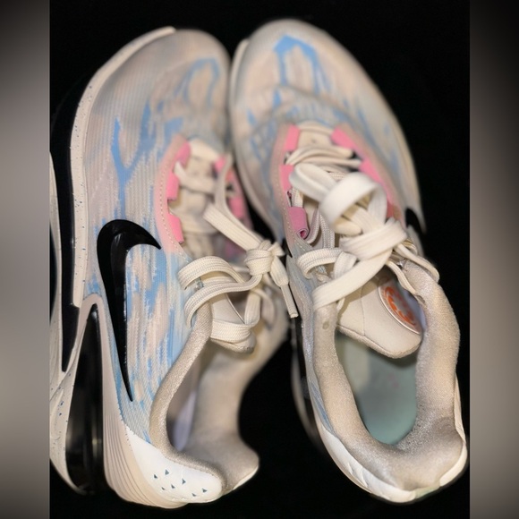 Nike Air Zoom GT Cut 2 White Pink Blue Basketball Shoes FN0234 Women's Size 9 - Picture 2 of 13